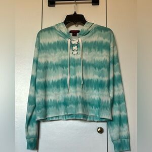 Rock n Roll Cowgirl Cropped hoodie